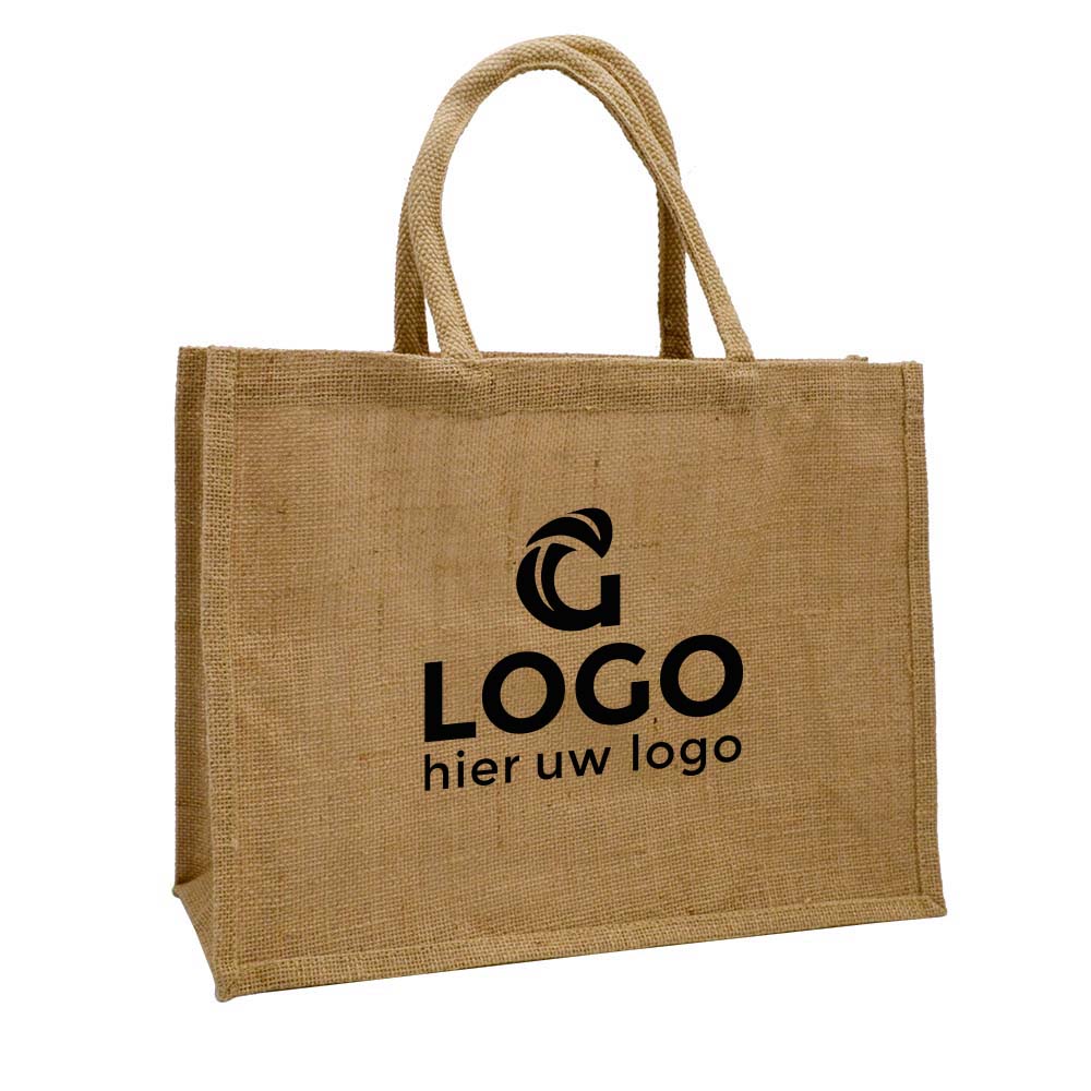 Jute tas naturel - L | Eco geschenk